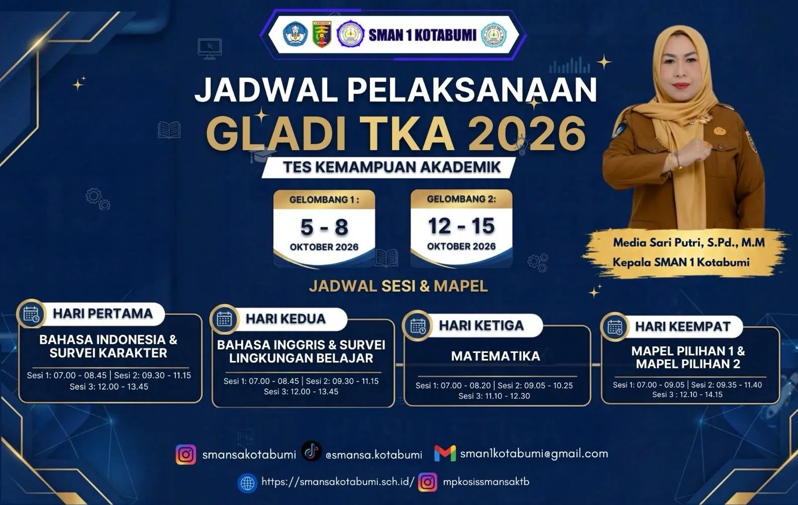 Gladi Bersih TKA “Tes Kemampuan Akademik”