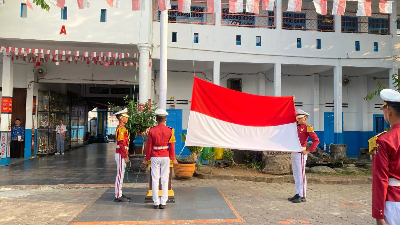 UPACARA MEMPERINGATI HUT RI KE-81